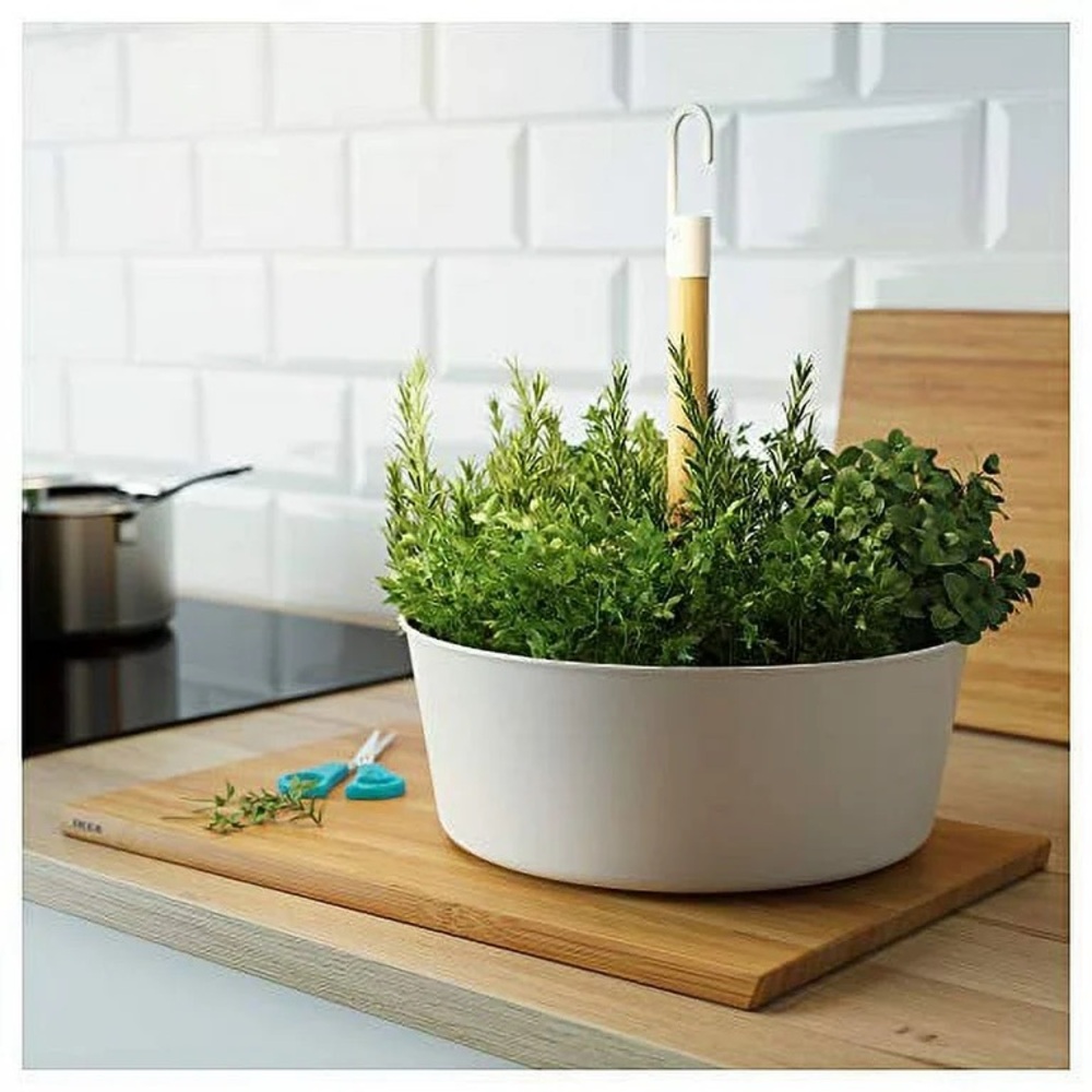 IKEA Bittergurka Hanging Planter with Vertical Garden